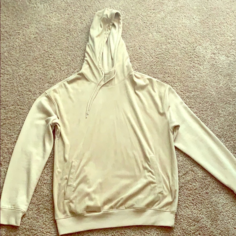 Tan hoodie nice quality